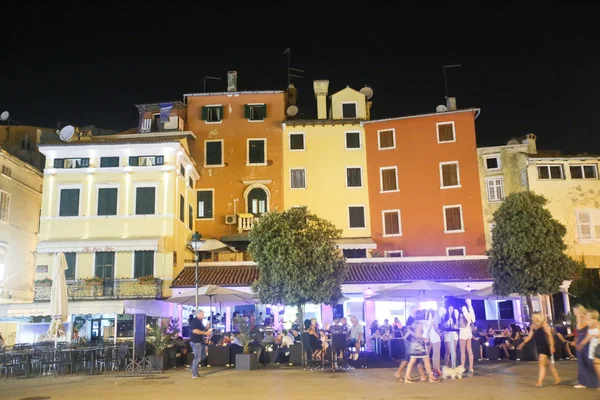 Night club on promenade in Rovinj — Stock Photo, Image