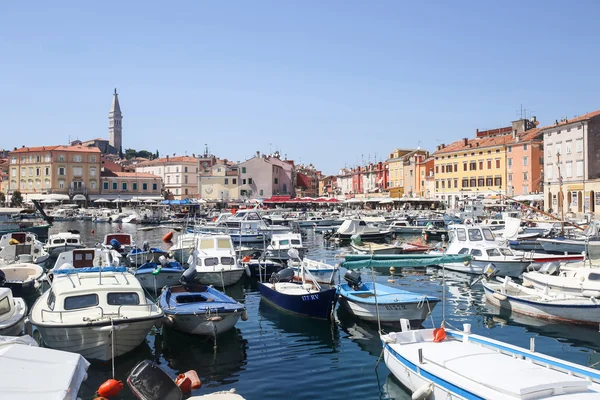 Marina em rovinj — Fotografia de Stock