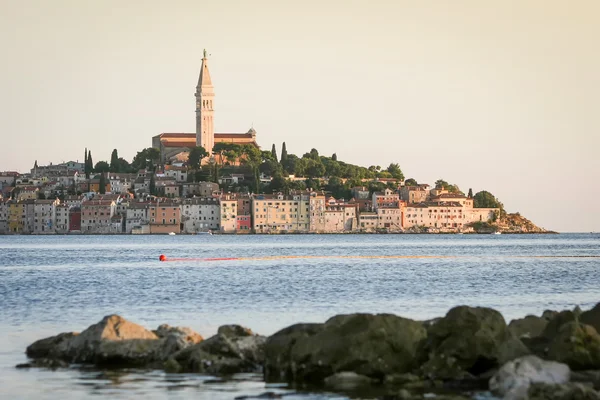 Gamla staden kärnan i Rovinj — Stockfoto