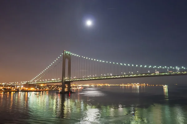 Verrazano Köprüsü Amerika Birleşik Devletleri'nde daraltır Stok Fotoğraf