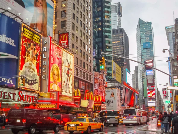 Times Square en Nueva York — Foto de Stock