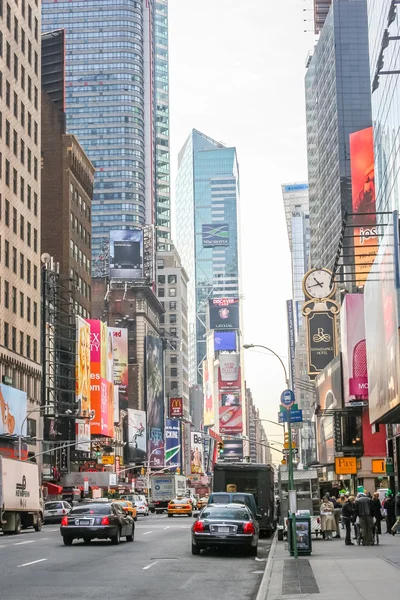 Tráfico Times Square — Foto de Stock