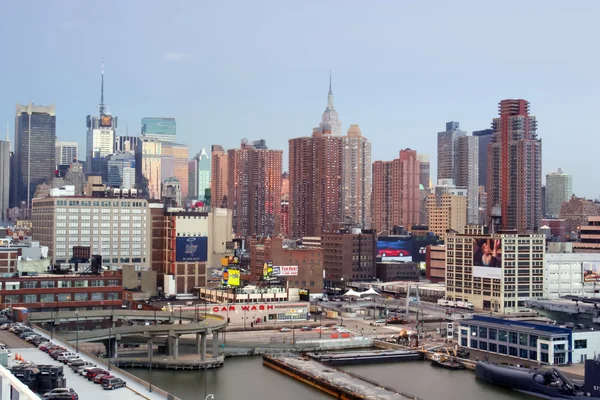 Midtown Manhattan'da Hells mutfak — Stok fotoğraf