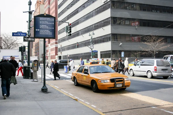 9th Avenue en Manhattan — Foto de Stock