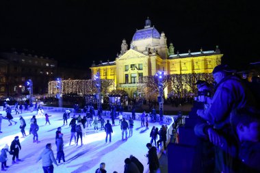 City skating rink