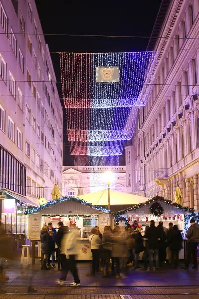 Advent time in Zagreb — Stock fotografie
