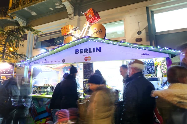 Thematic food stand — Stock Photo, Image