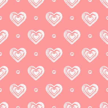 Pembe sorunsuz grunge kupa desen.