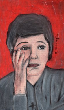 Üzgün Edith Piaf