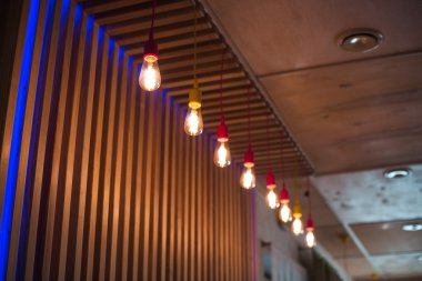 Lüks retro ampul dekor