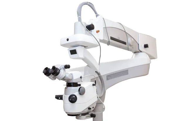 Ophthalmic Equipment Correction Treatment Vision White Background — Stock Photo, Image