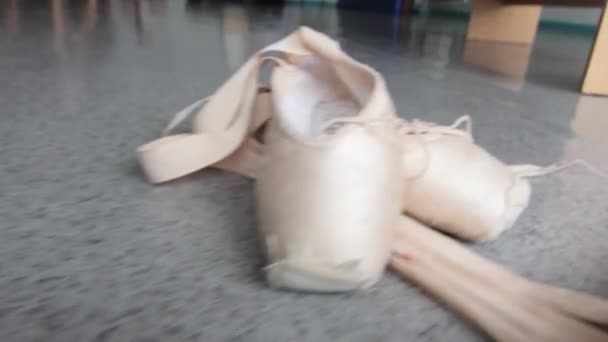 Пункти в балеті — стокове відео