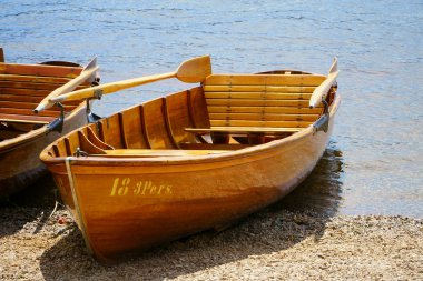 Kayık Gölü Titisee kıyısında