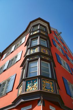 Rottweil eski bir evde dış ön