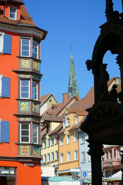 Black Gate w mieście Rottweil - Baden-Wuerttemberg — Zdjęcie stockowe