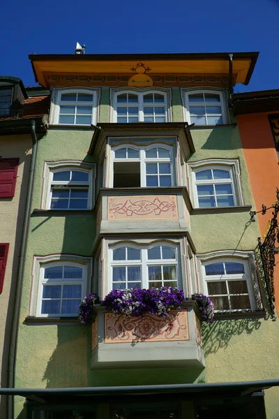 Dettaglio architettonico di una vecchia casa a Rottweil — Foto Stock