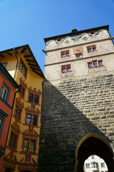 Svarta porten i staden Rottweil - Baden-Wuerttemberg — Stockfoto