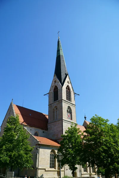 圣十字大教堂在 Rottweil — 图库照片