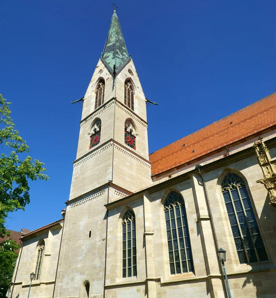 Svatý Kříž katedrála ve městě Rottweil — Stock fotografie