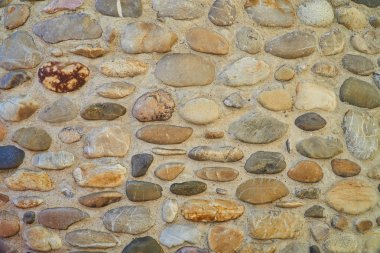 Eski doğal taş duvar