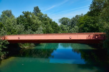 Bridge over the Rhine lateral canal