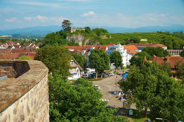 View to the town of Breisach — Stockfoto