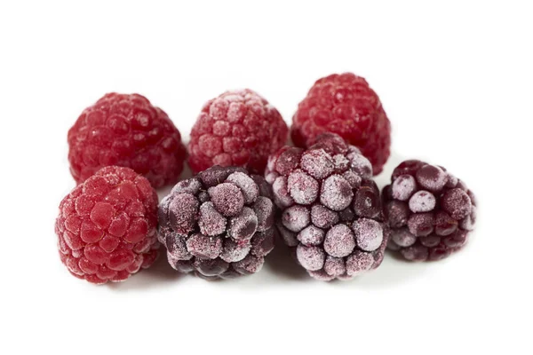 Macro shot of some frozen berries — Stock Photo, Image