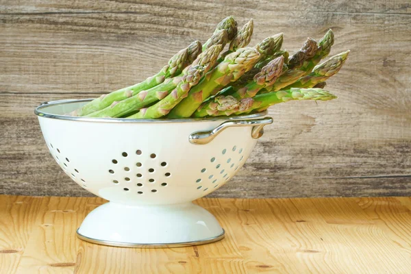 Green asparagus fresh from market — Stock Photo, Image