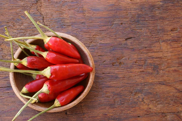 Vagens de pimenta fresca — Fotografia de Stock