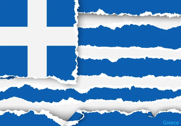 Bandeira de design de Greece —  Vetores de Stock