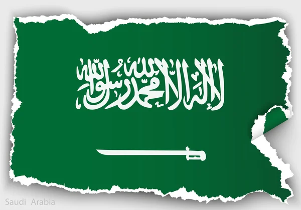 Bandera de Saudi Arabia — Archivo Imágenes Vectoriales