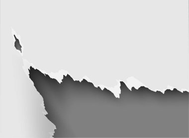 Arka planda yırtık kağıt yırtılmış delik