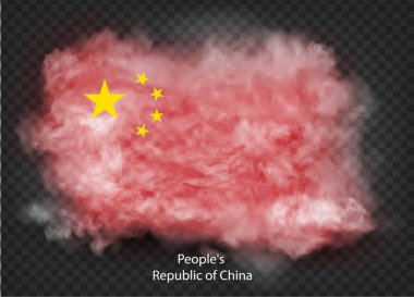 duman ve bulutların arkaplanı