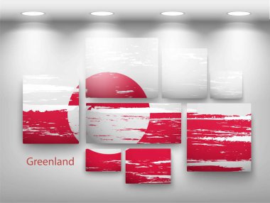 galeride bayrak boyası