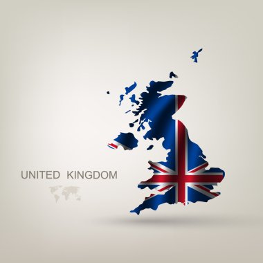 Bir ülke olarak Büyük Britanya bayrağı