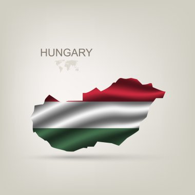 Bir ülke olarak Macaristan bayrağı