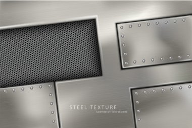 perçinli metal arka plan