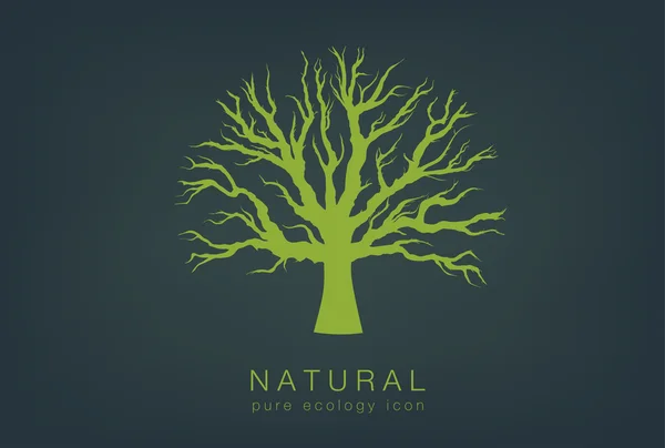 Pure ecology icon — Stock Vector