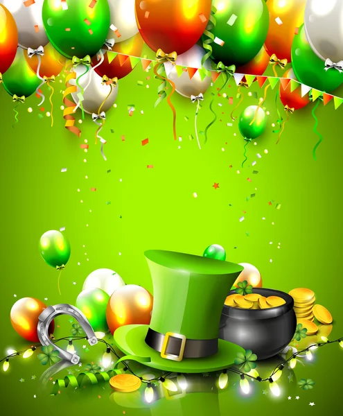 S. Patrick's day background — Vettoriale Stock