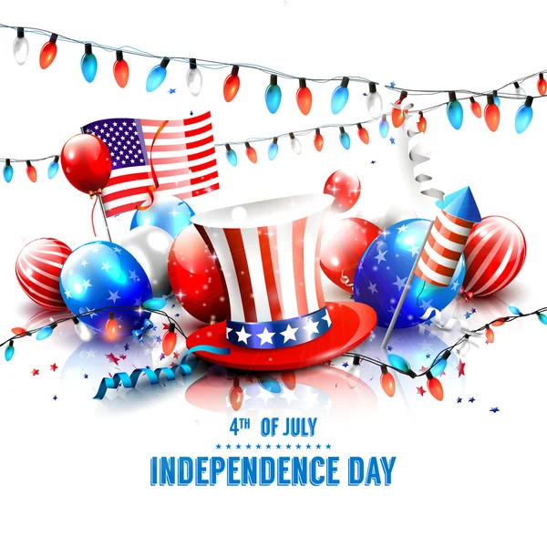 Independence Day background — Stock Vector