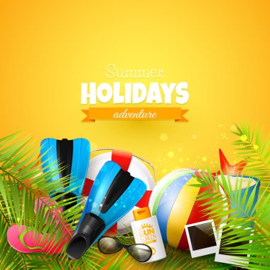 yaz tatili arka plan