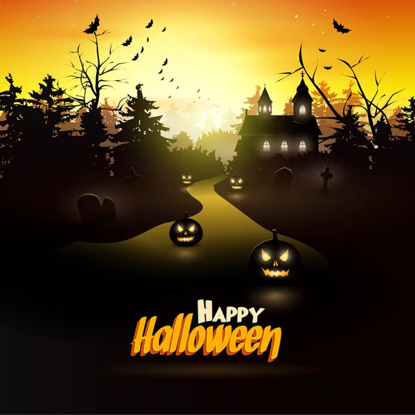 Halloween fond — Image vectorielle