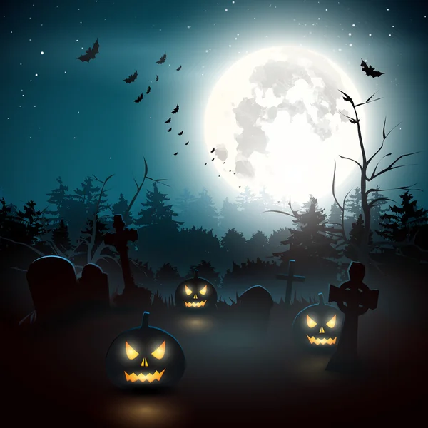 Fondo de Halloween — Archivo Imágenes Vectoriales