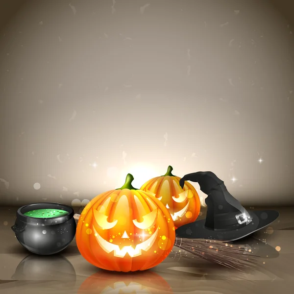 Halloween achtergrond — Stockvector