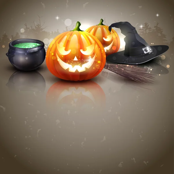 Fundo de Halloween — Vetor de Stock