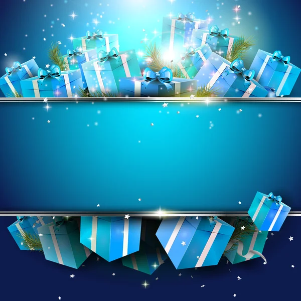 Luxe fond de Noël — Image vectorielle