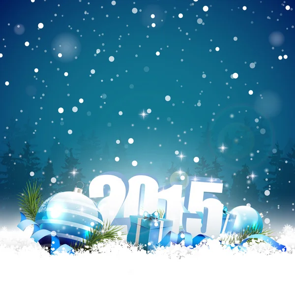 Ano Novo 2015 — Vetor de Stock
