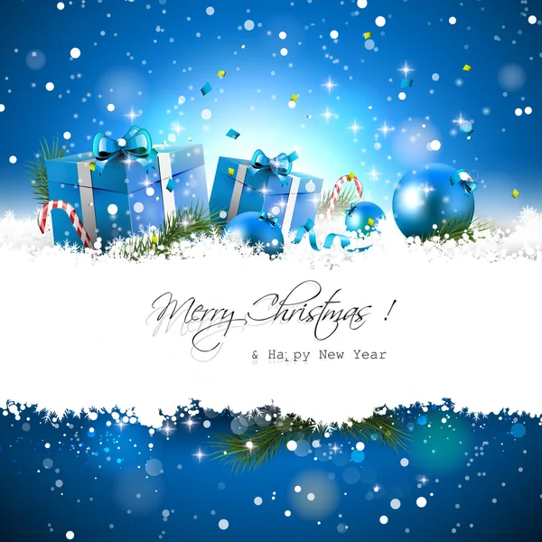 Christmas background — Stock Vector