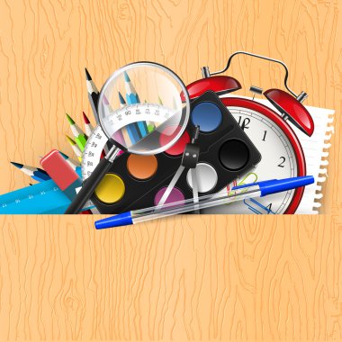 Okulun arka planına