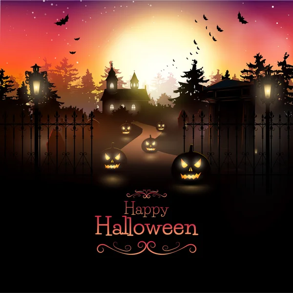 Halloween fond — Image vectorielle